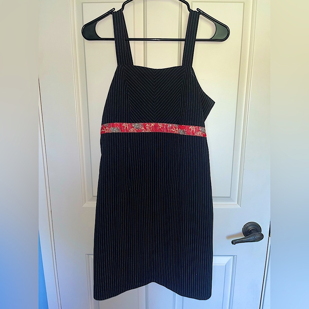Striped mini dress (No Boundaries)